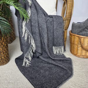 Alternative view of Wollplaid & Wolldecke "Tirol M" anthrazit