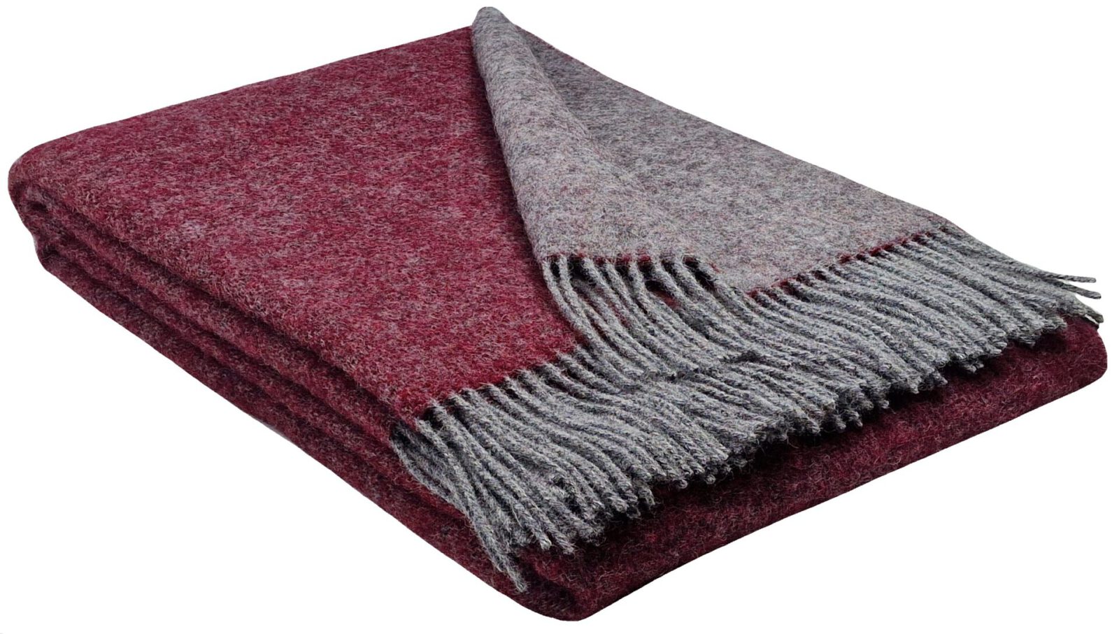 Wolldecken und Wollplaids