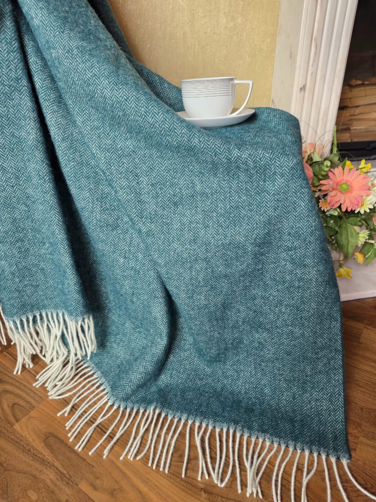 Wolldecken und Wollplaids