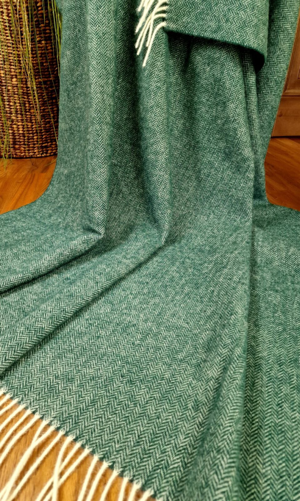 Wolldecken und Wollplaids