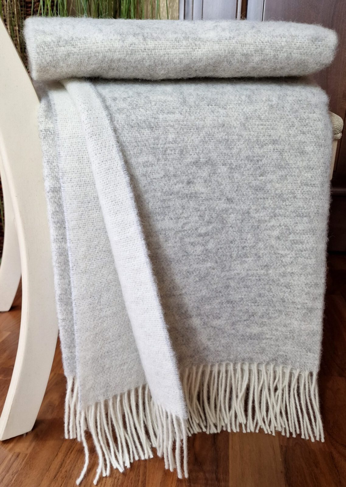 Wolldecken und Wollplaids
