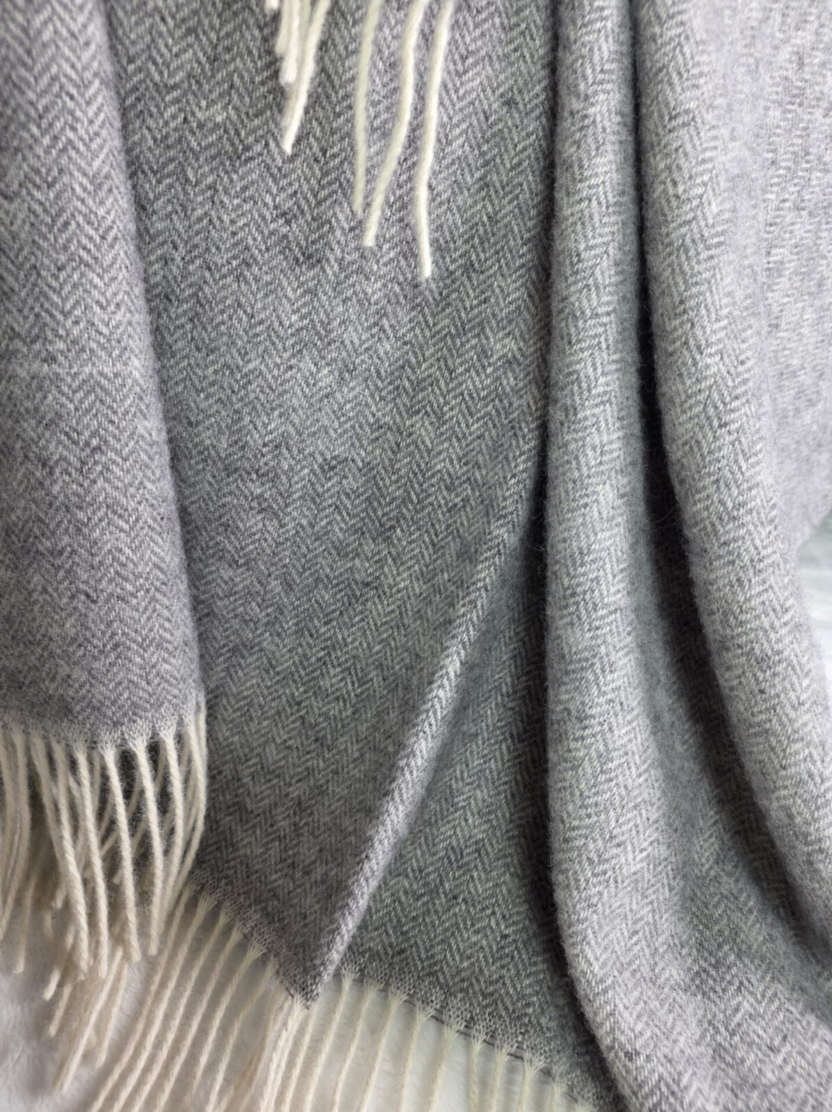 Wolldecken und Wollplaids