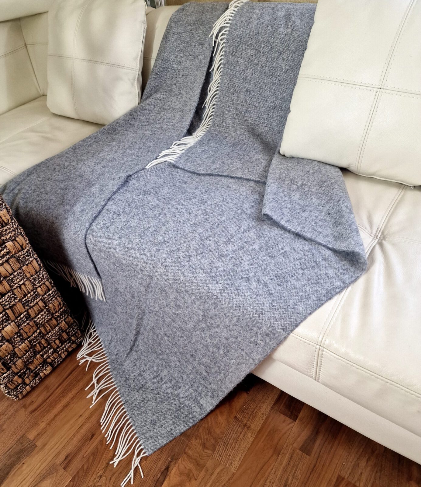 Wolldecken und Wollplaids