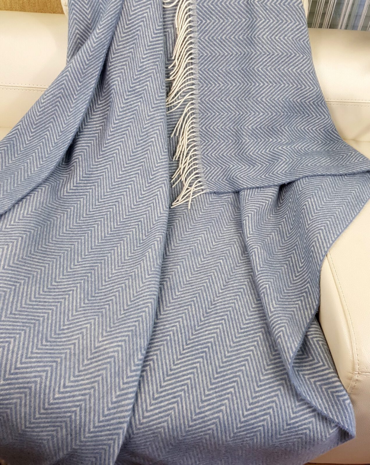 Wolldecken und Wollplaids