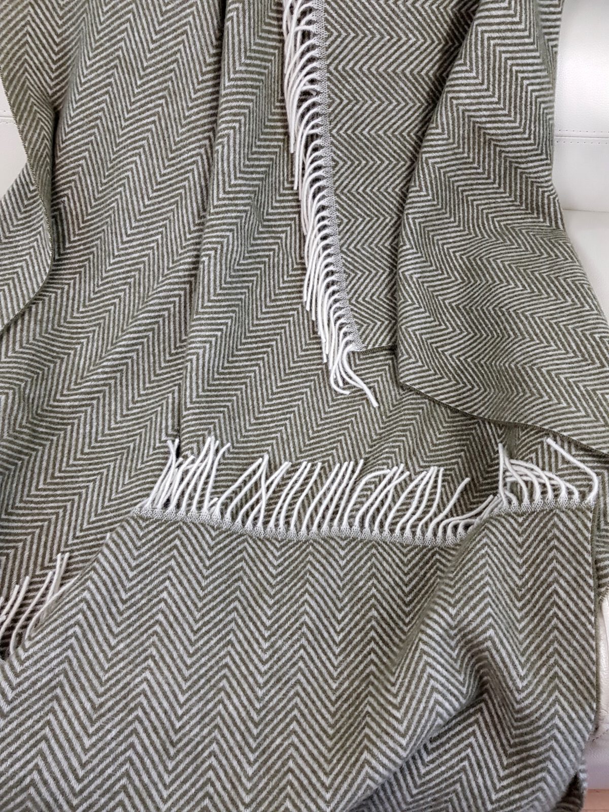 Wolldecken und Wollplaids
