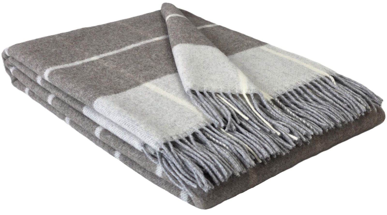 Wolldecken und Wollplaids