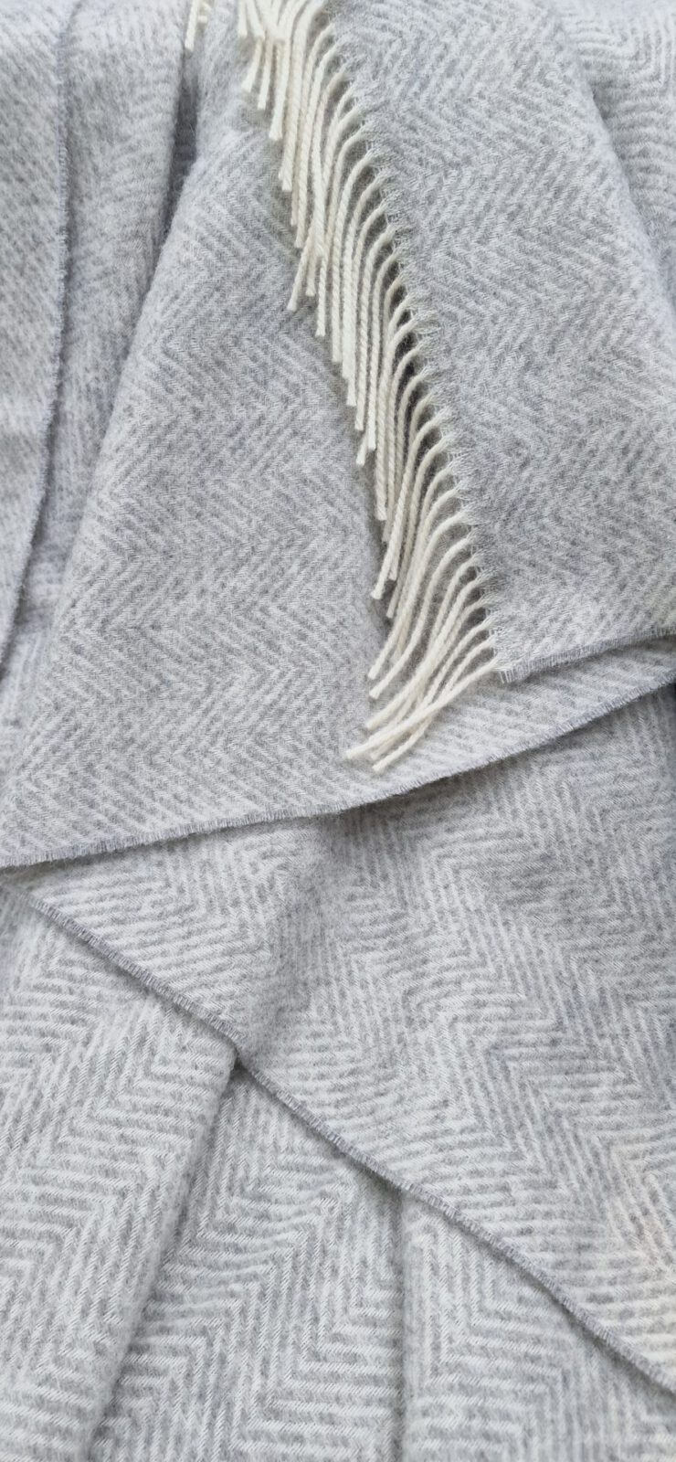 Wolldecken und Wollplaids