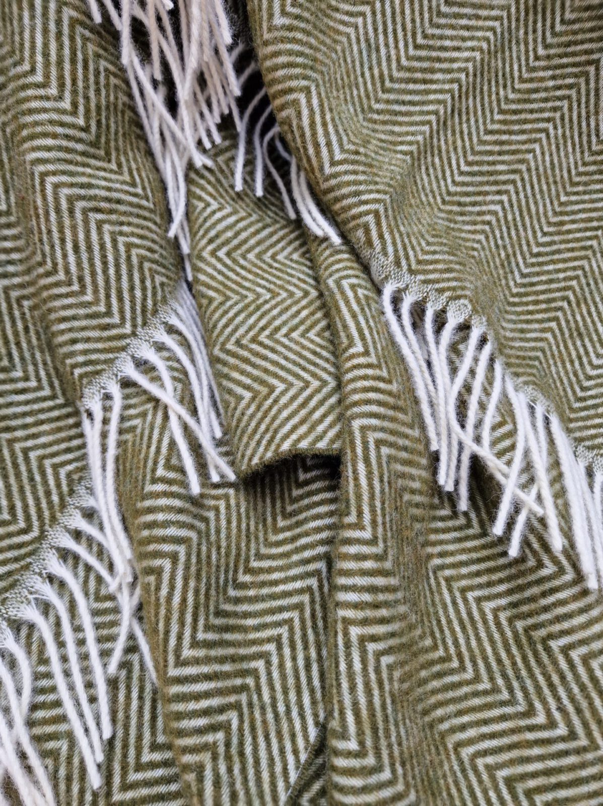 Wolldecken und Wollplaids