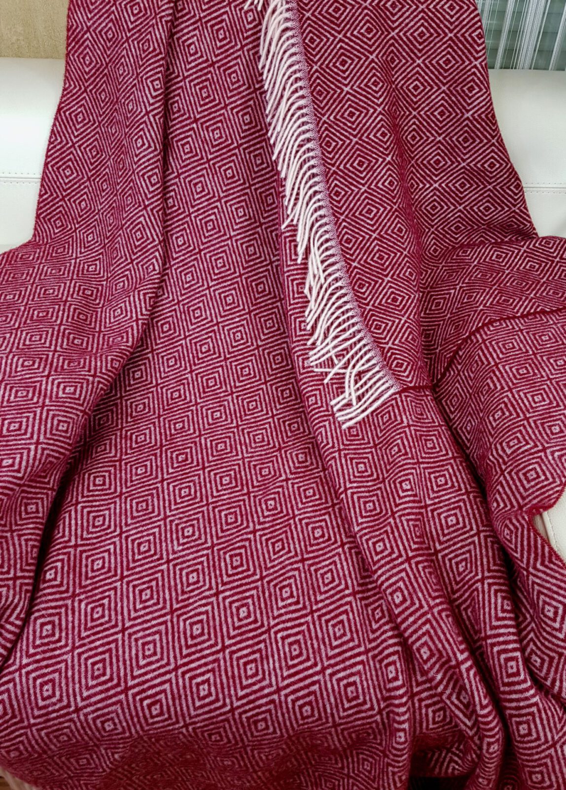 Wolldecken und Wollplaids