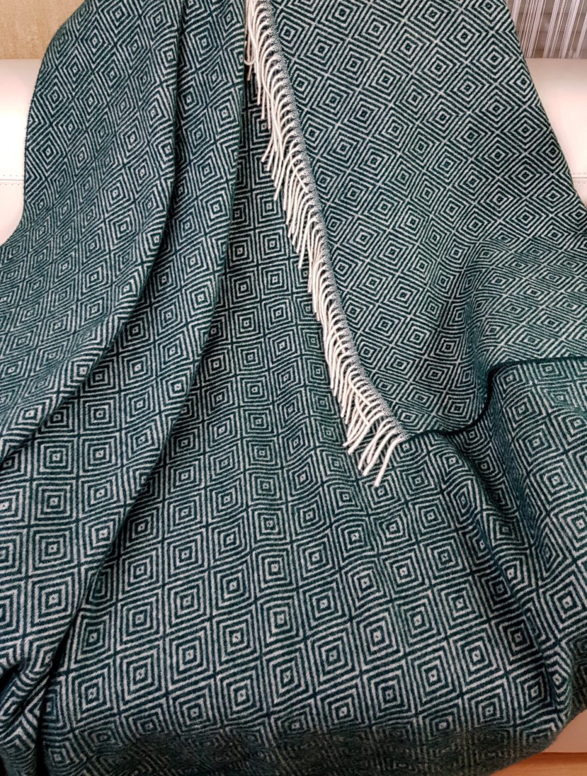 Wolldecken und Wollplaids