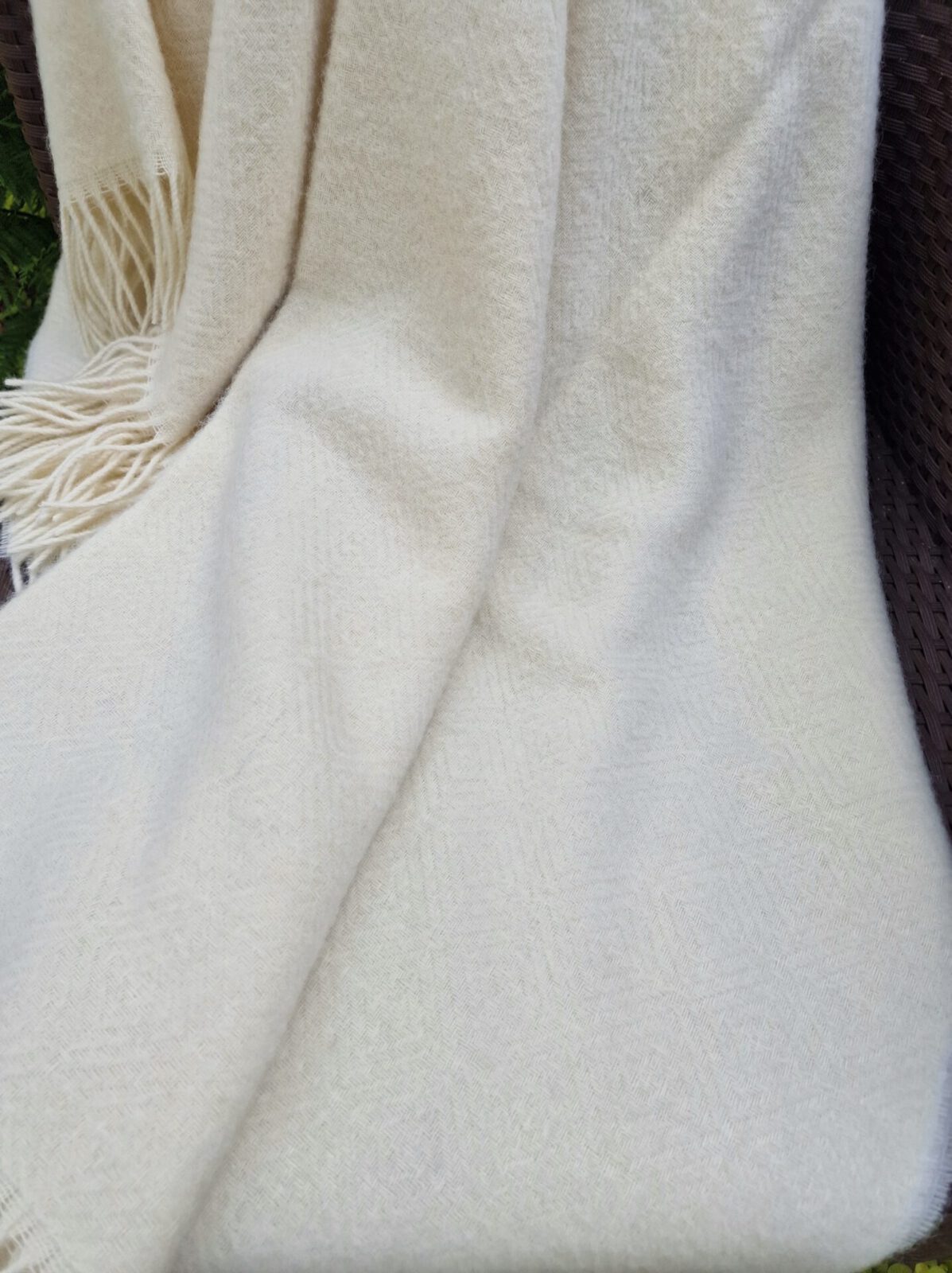 Wolldecken und Wollplaids