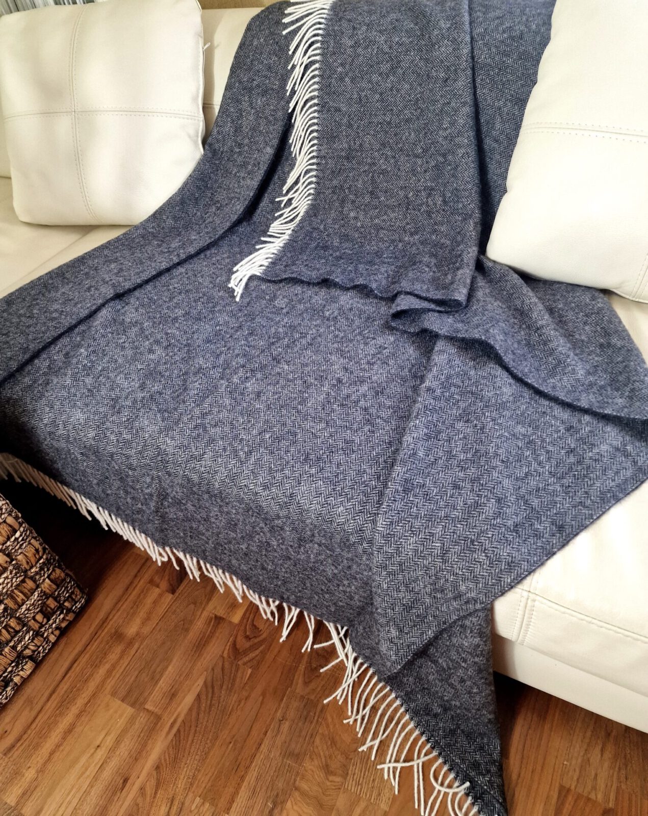 Wolldecken und Wollplaids