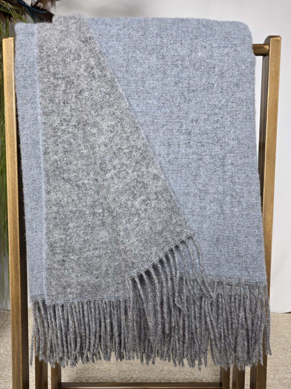 Wolldecken und Wollplaids