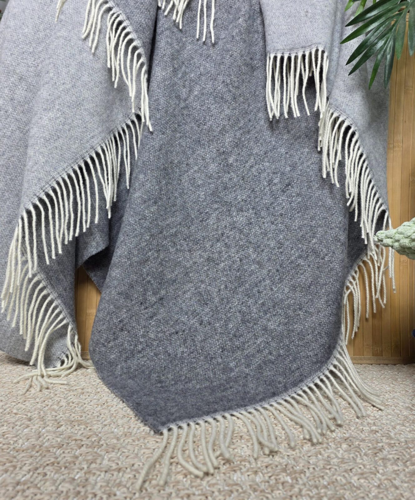 Wolldecken und Wollplaids