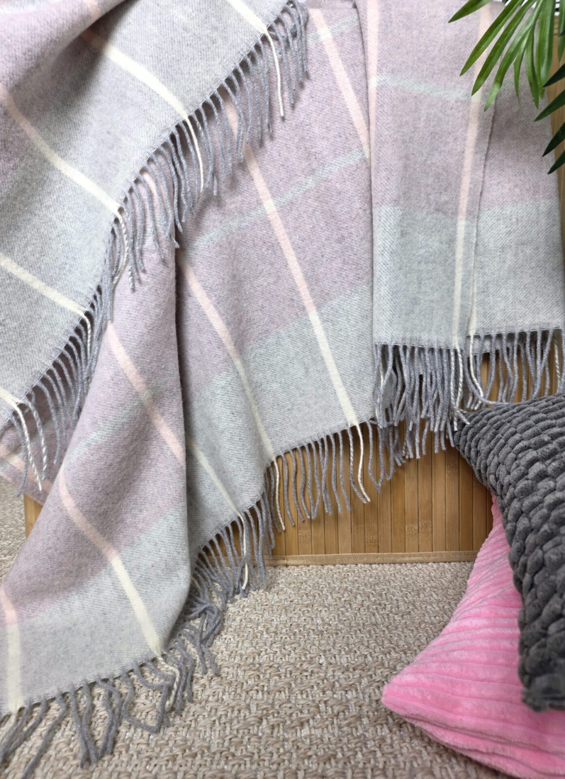 Wolldecken und Wollplaids