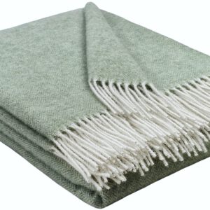 Wollplaid & Wolldecke "Tirol A" hellolive