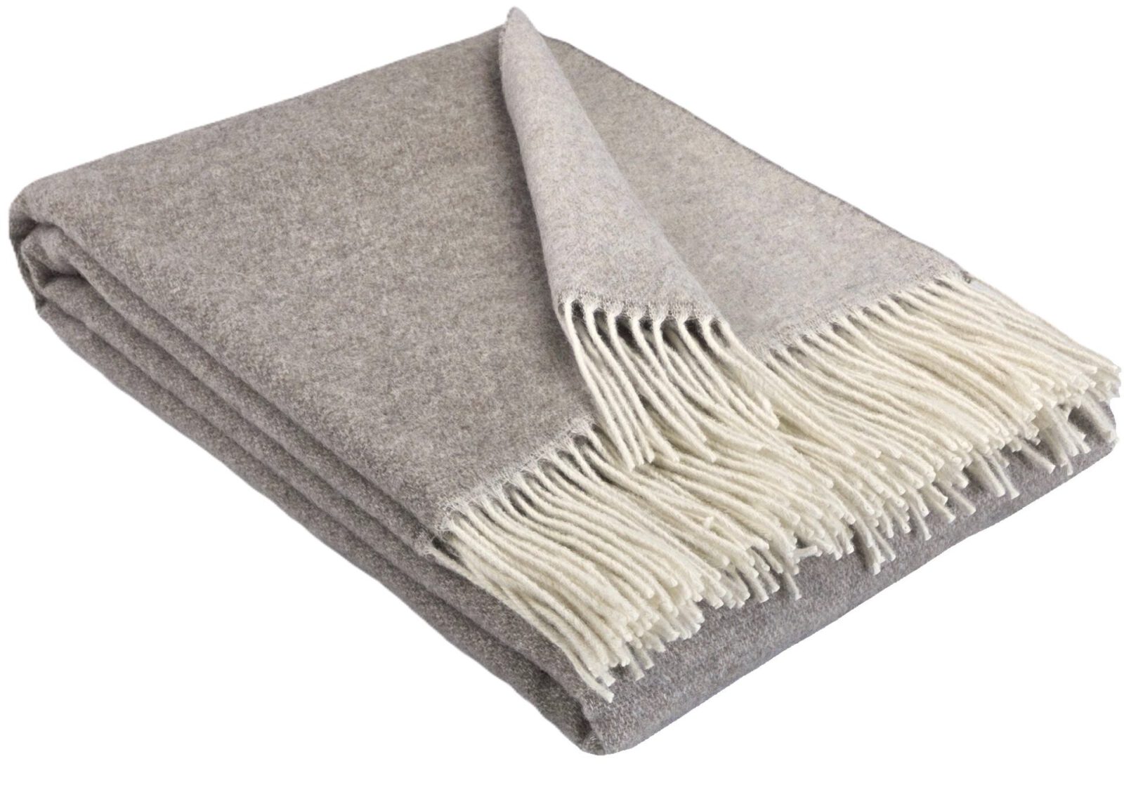 Wolldecken und Wollplaids