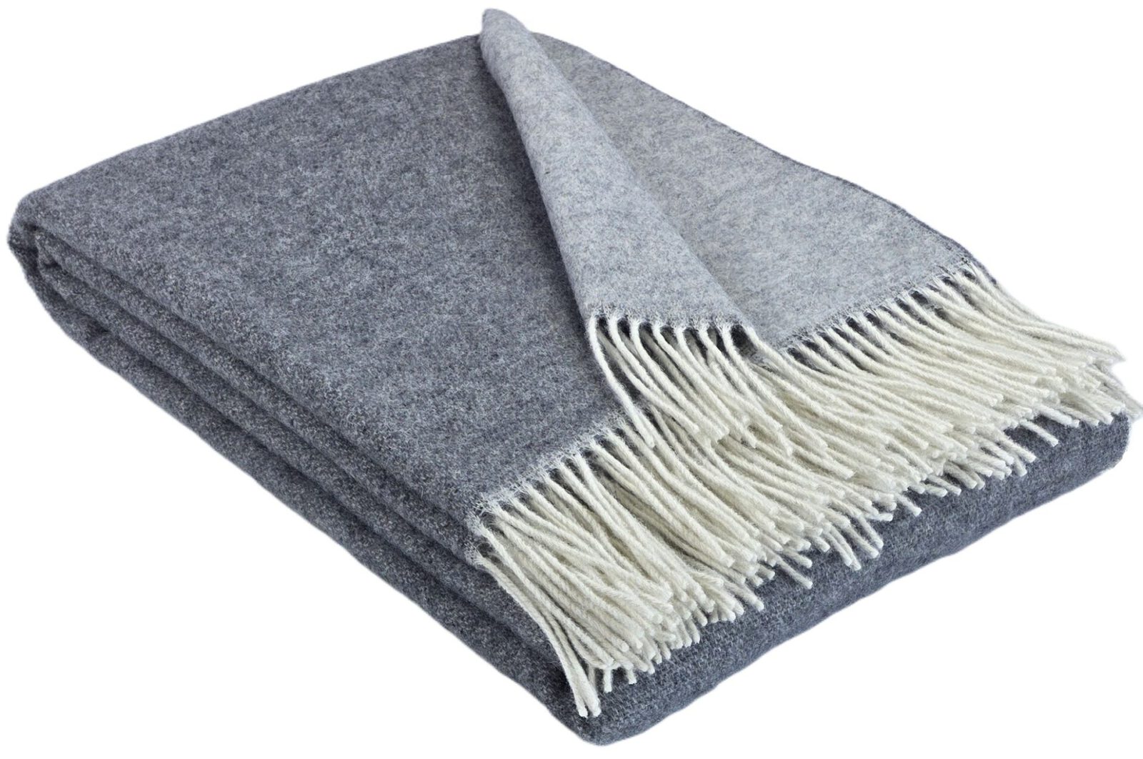 Wolldecken und Wollplaids