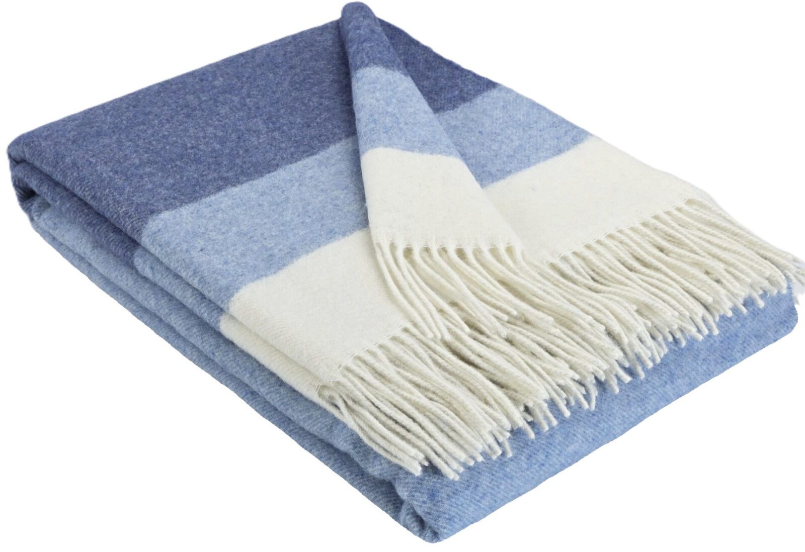 Wolldecken und Wollplaids