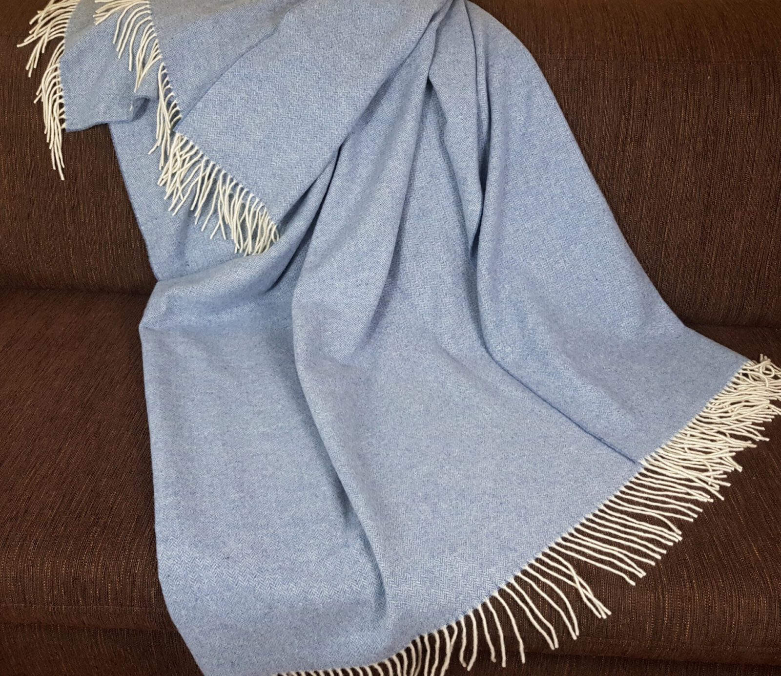 Wolldecken und Wollplaids