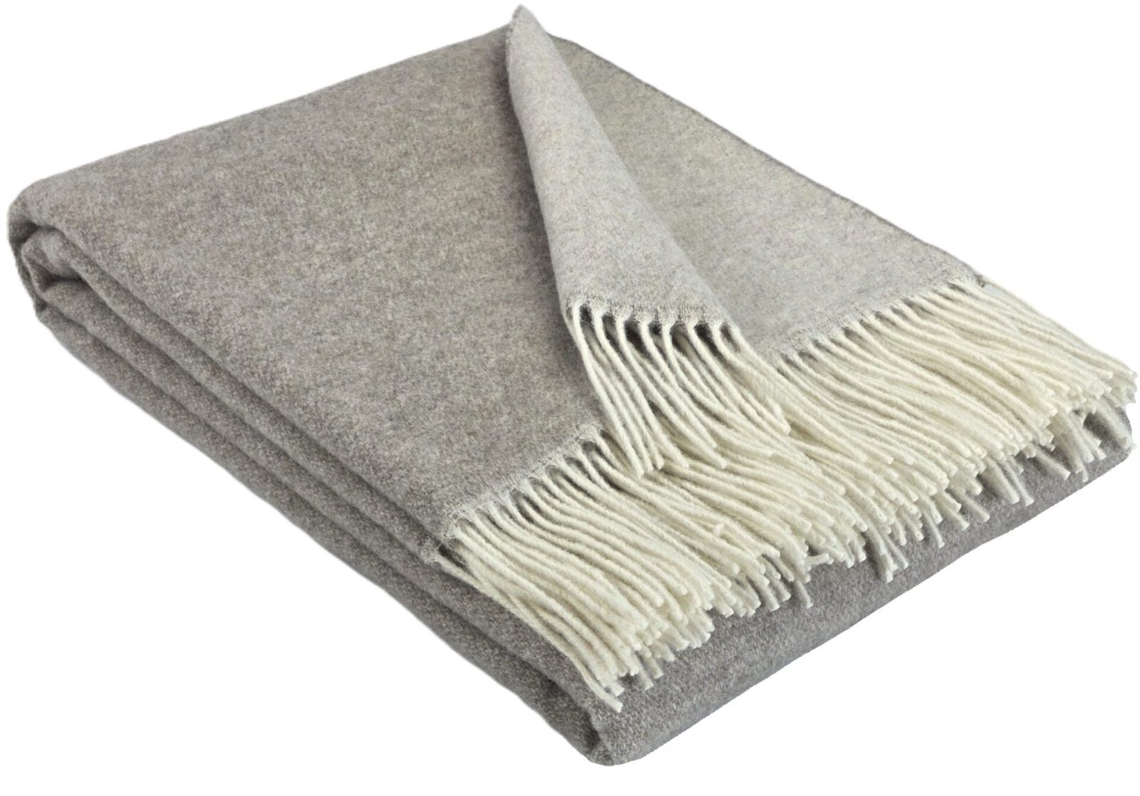 Wolldecken und Wollplaids