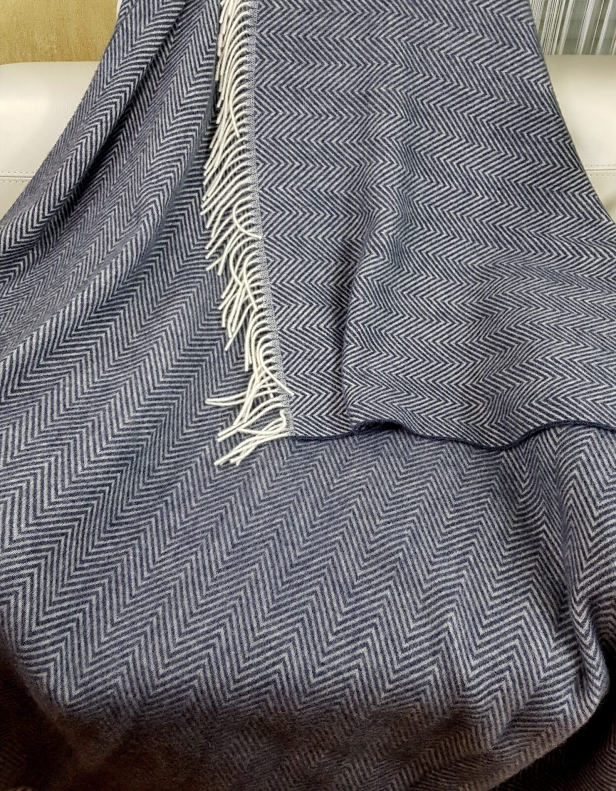 Wolldecken und Wollplaids