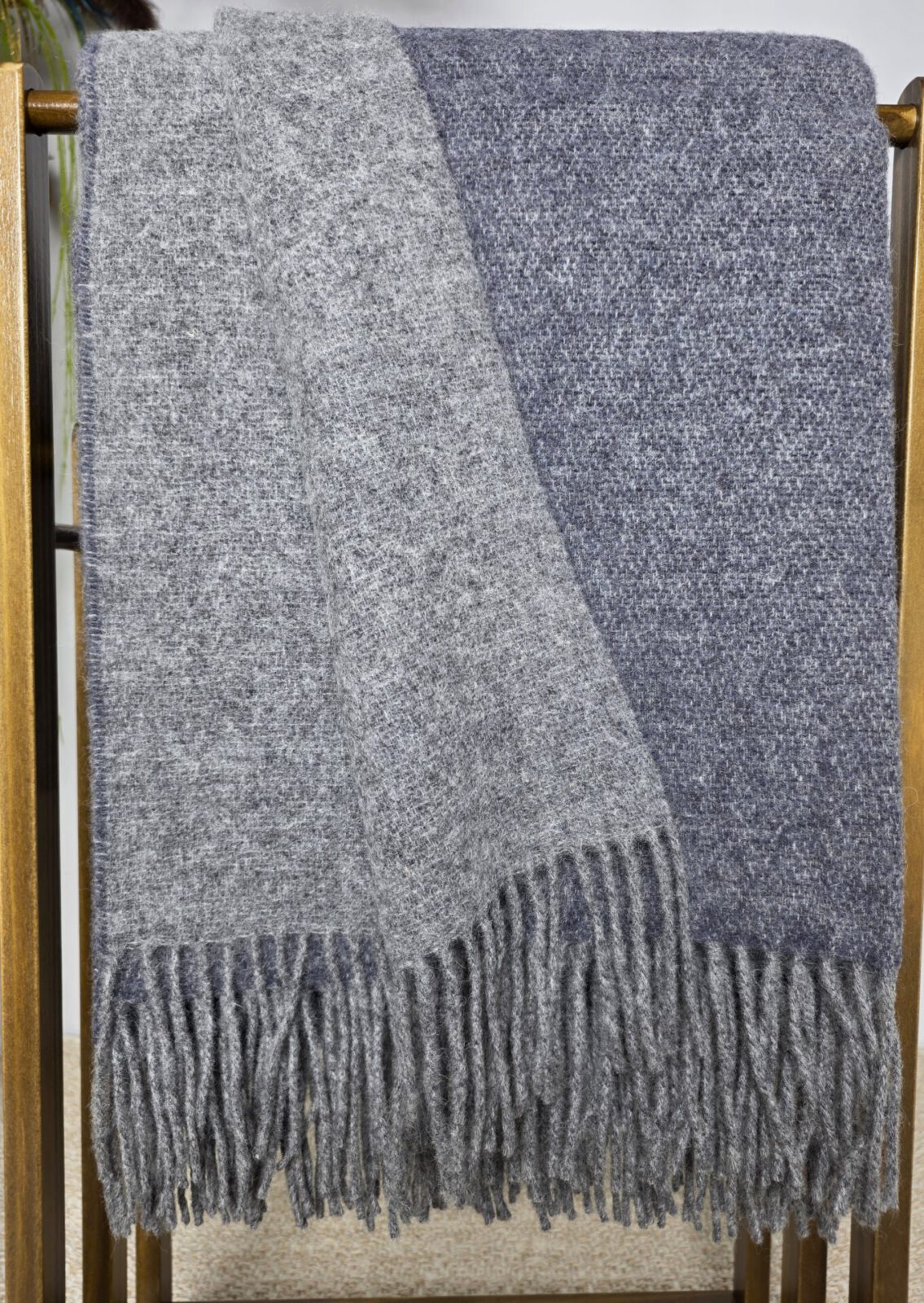 Wolldecken und Wollplaids
