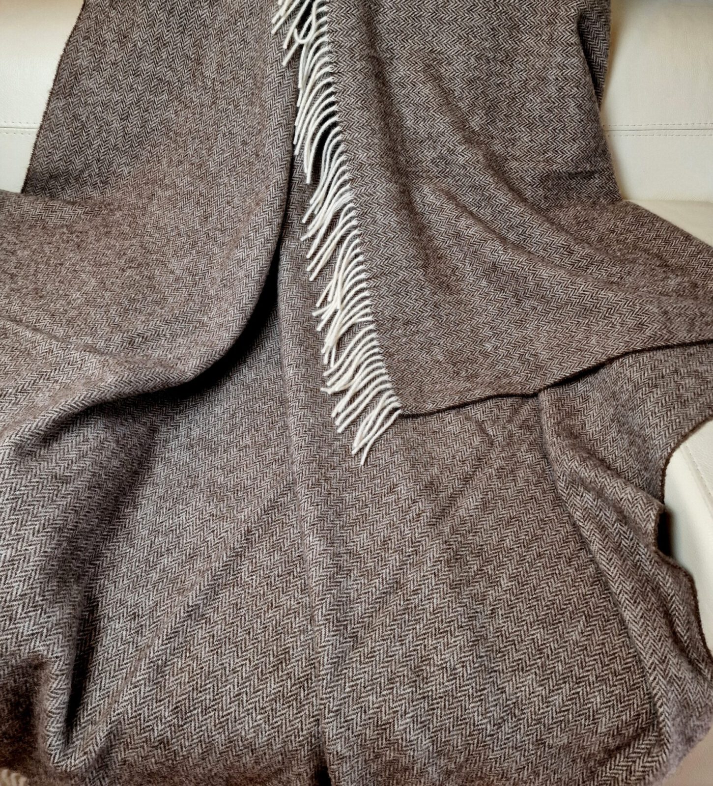 Wolldecken und Wollplaids