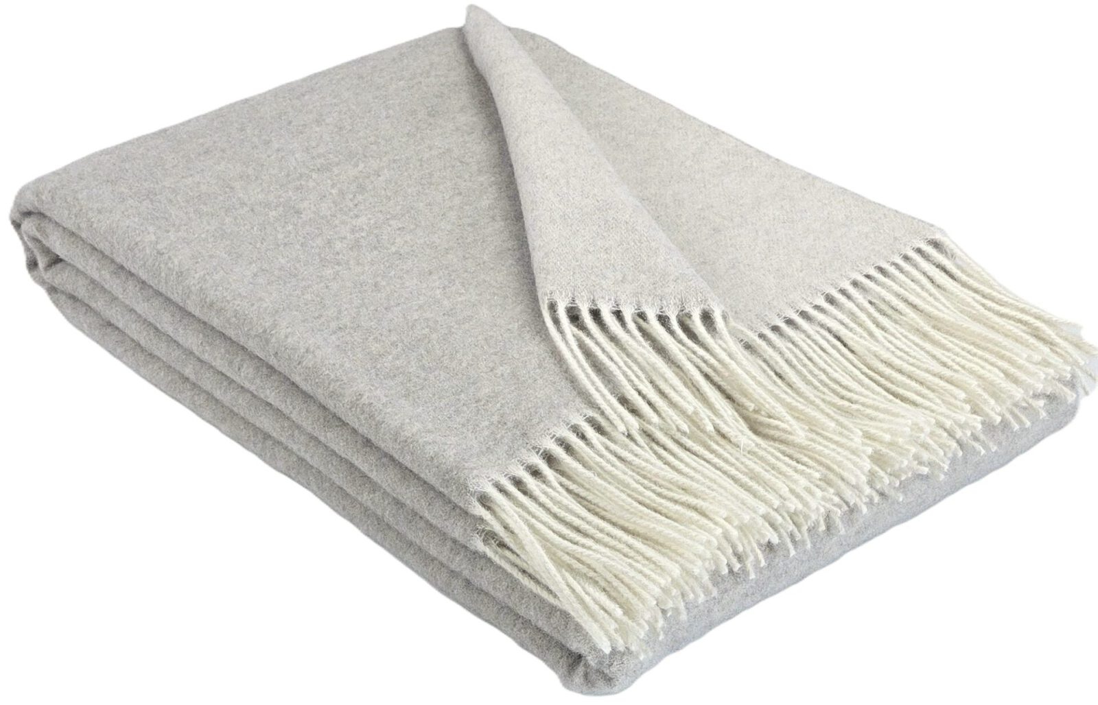 Wolldecken und Wollplaids