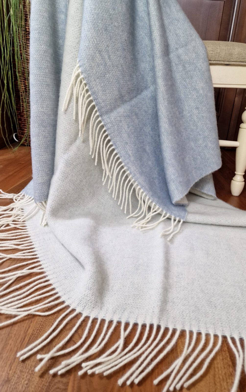Wolldecken und Wollplaids