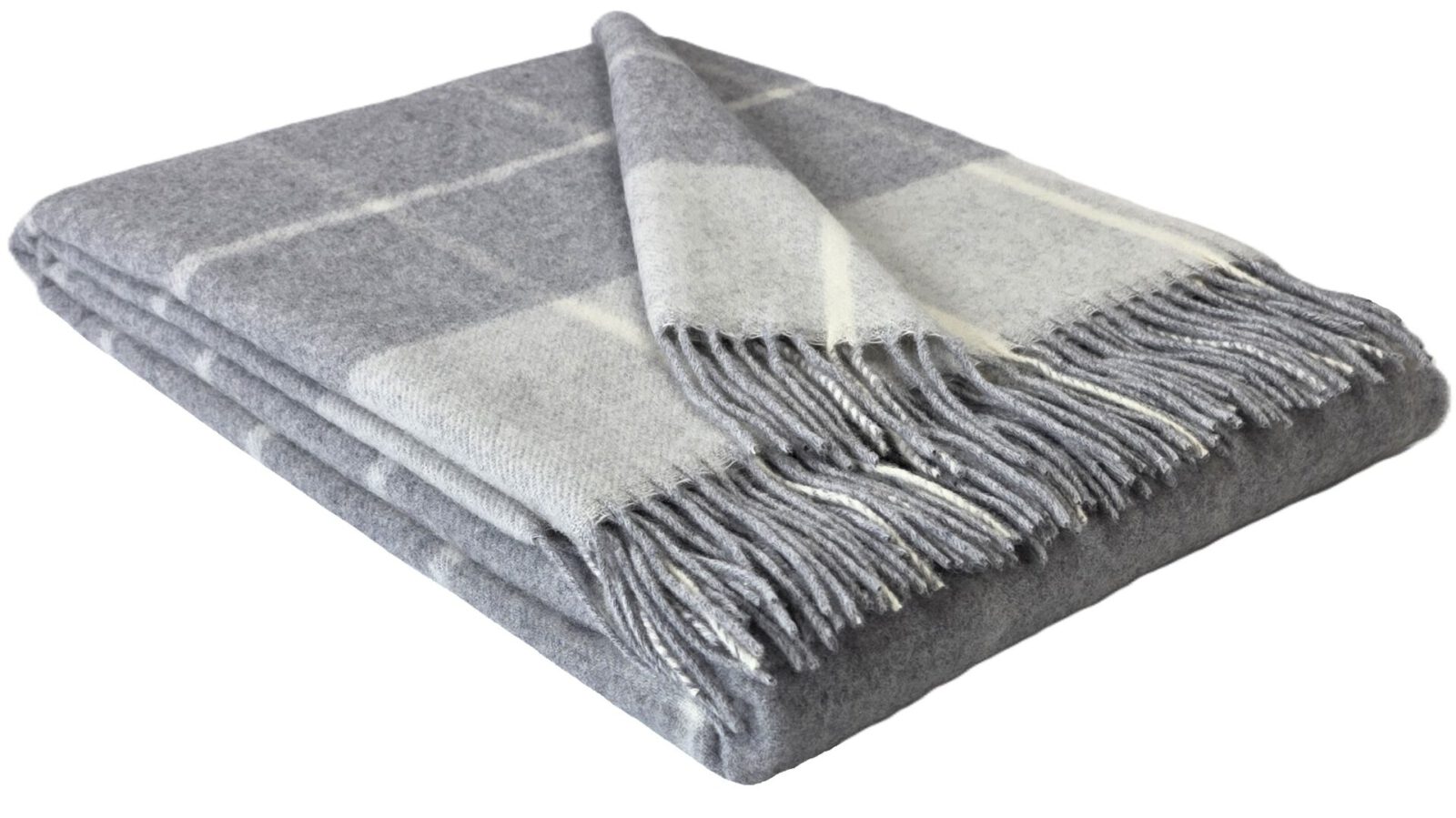 Wolldecken und Wollplaids