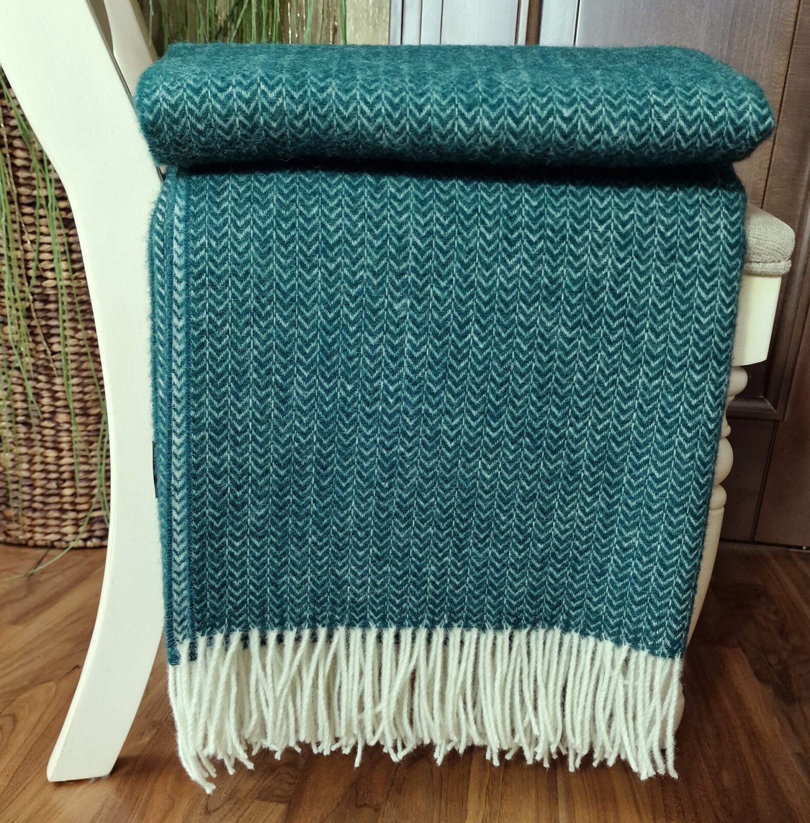 Wolldecken und Wollplaids