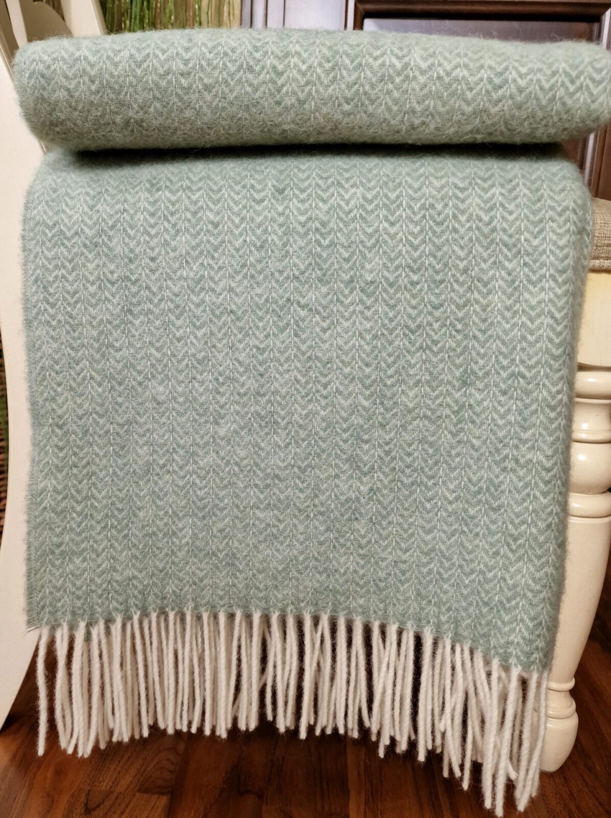 Wolldecken und Wollplaids