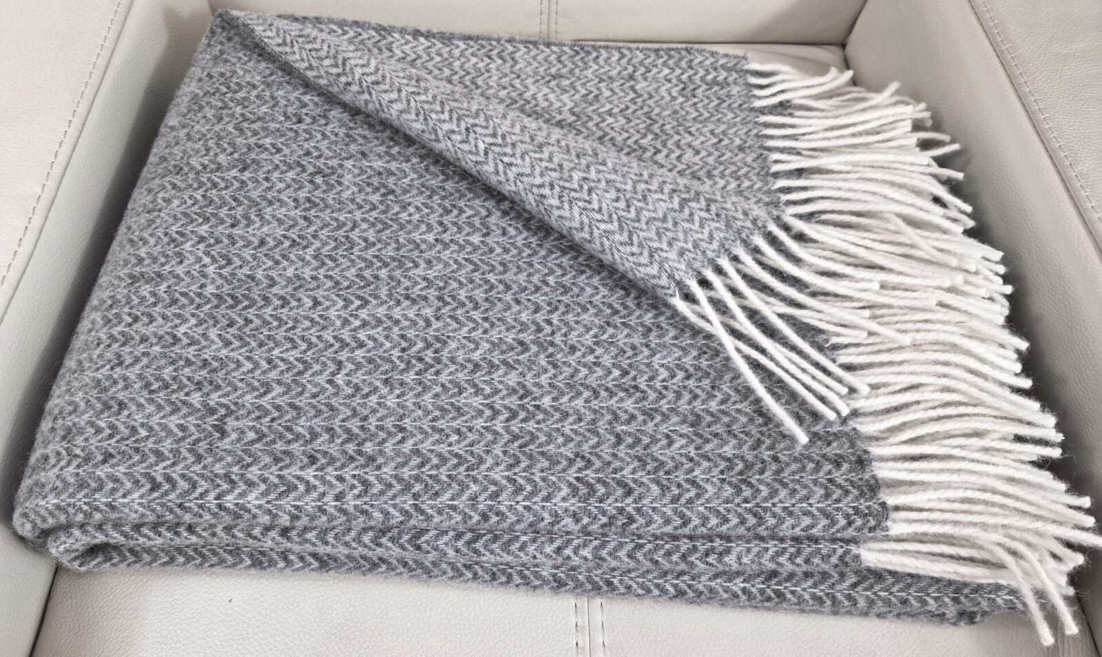 Wolldecken und Wollplaids