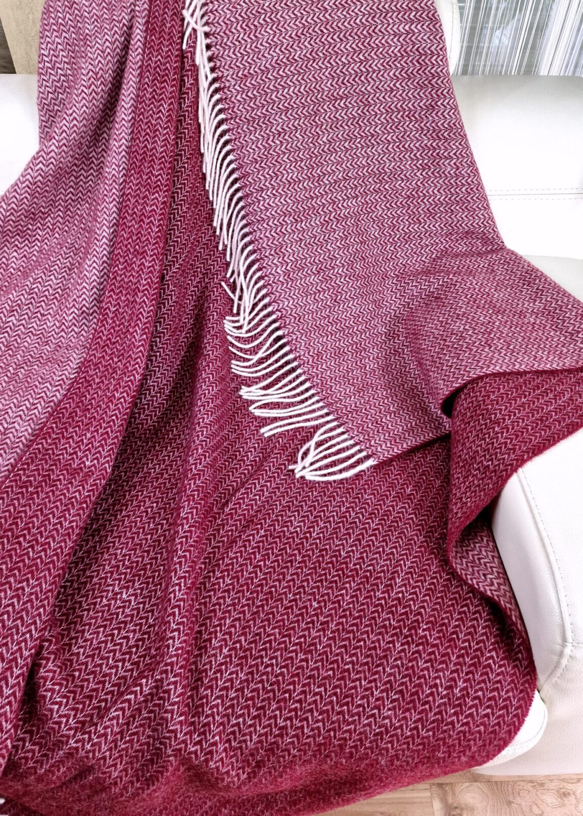 Wolldecken und Wollplaids