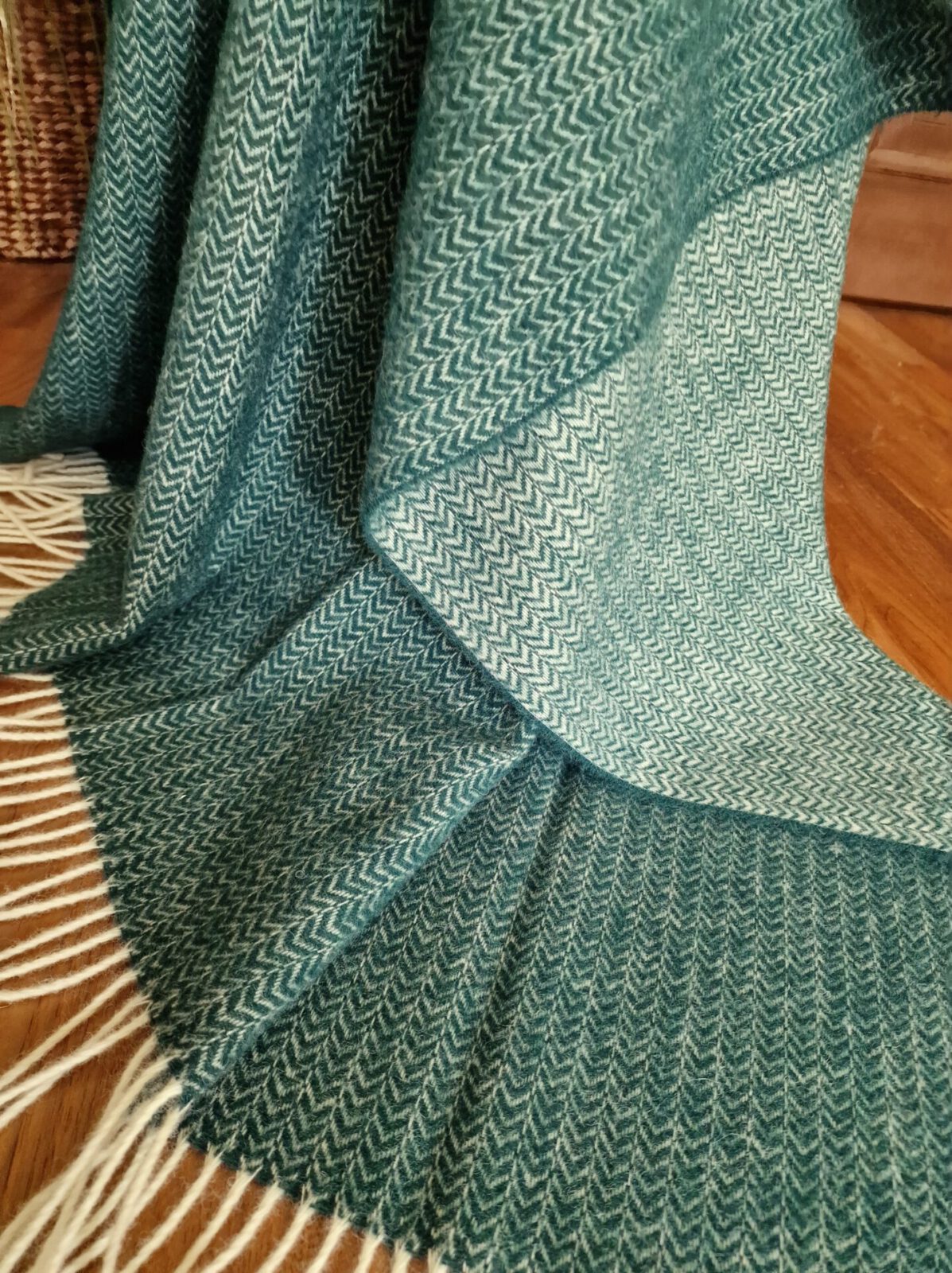 Wolldecken und Wollplaids