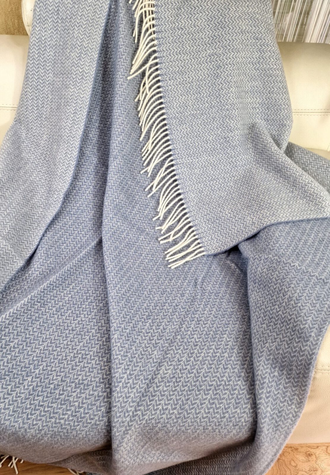 Wolldecken und Wollplaids