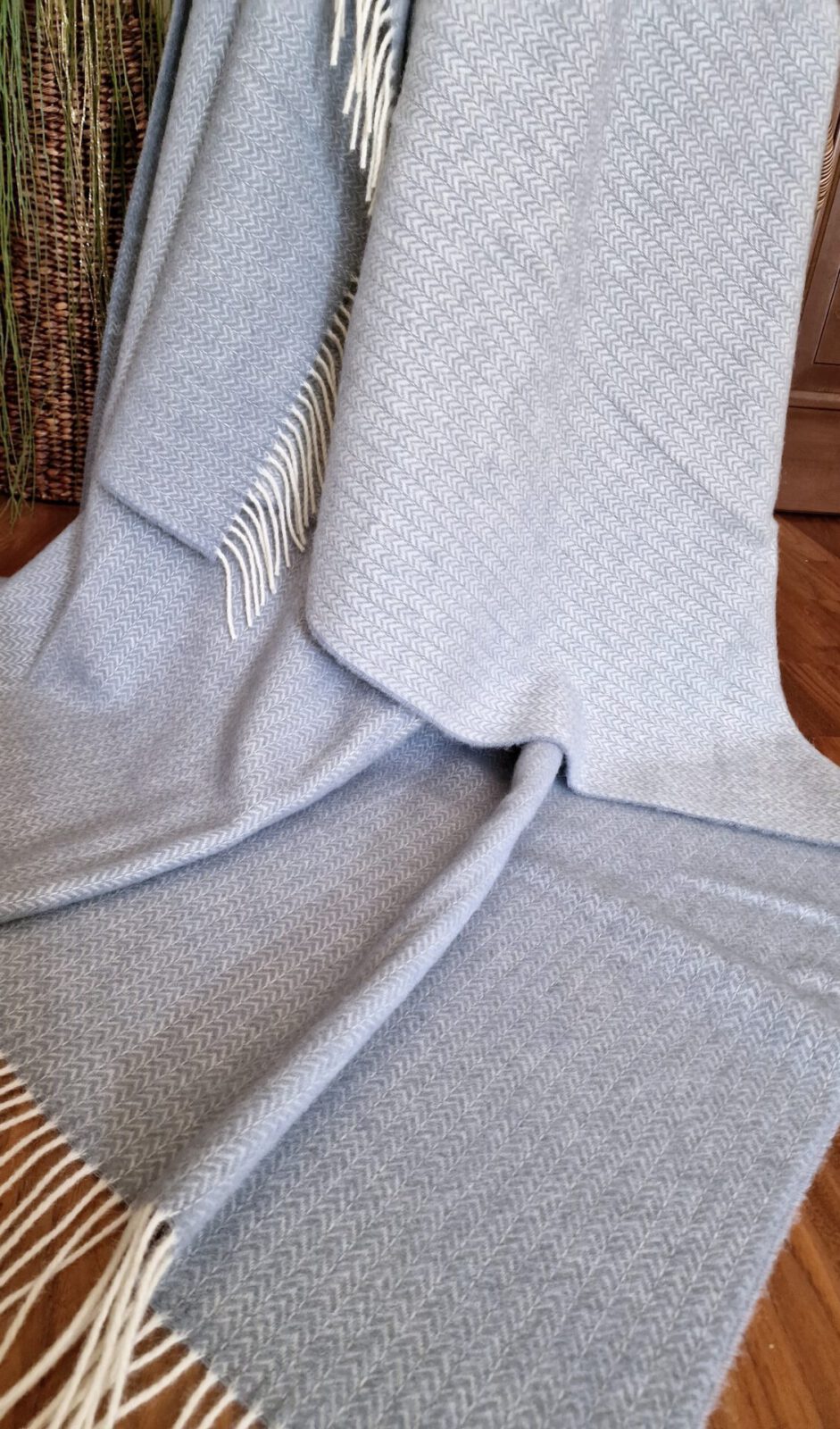 Wolldecken und Wollplaids