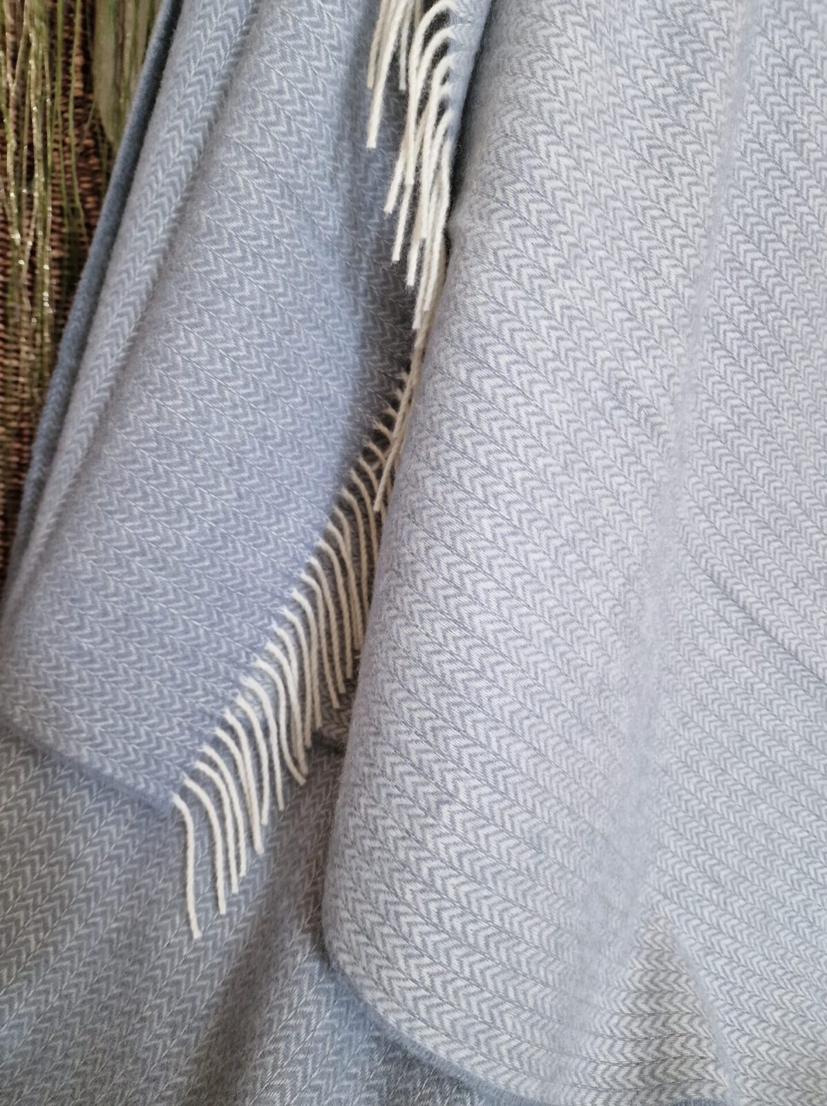 Wolldecken und Wollplaids