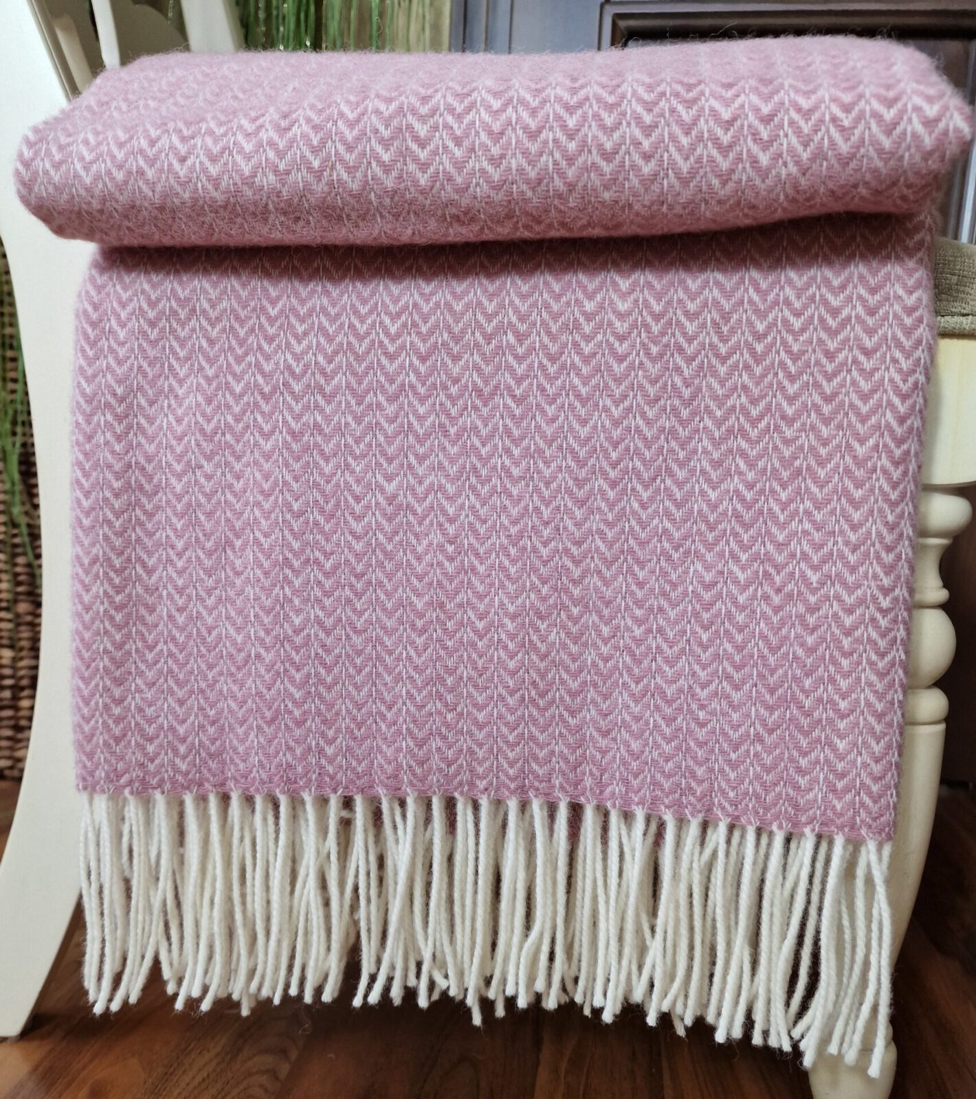 Wolldecken und Wollplaids