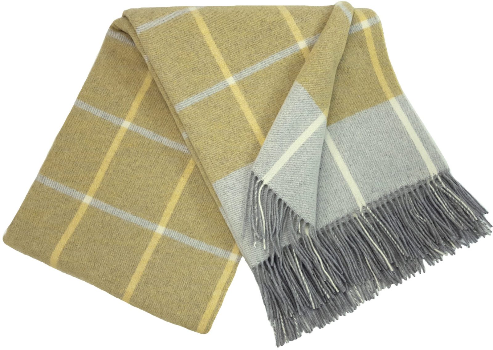 Wolldecken und Wollplaids
