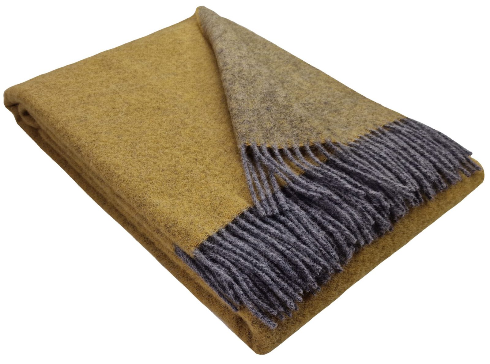 Wolldecken und Wollplaids