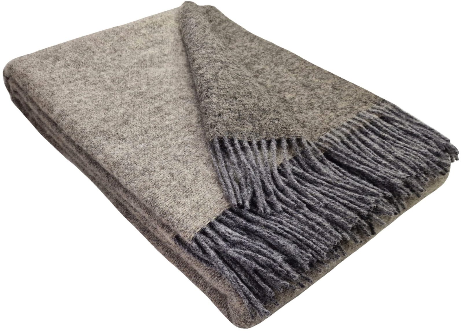 Wolldecken und Wollplaids