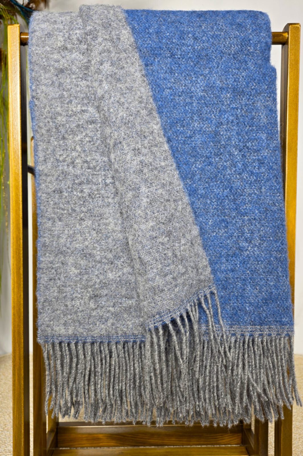 Wolldecken und Wollplaids