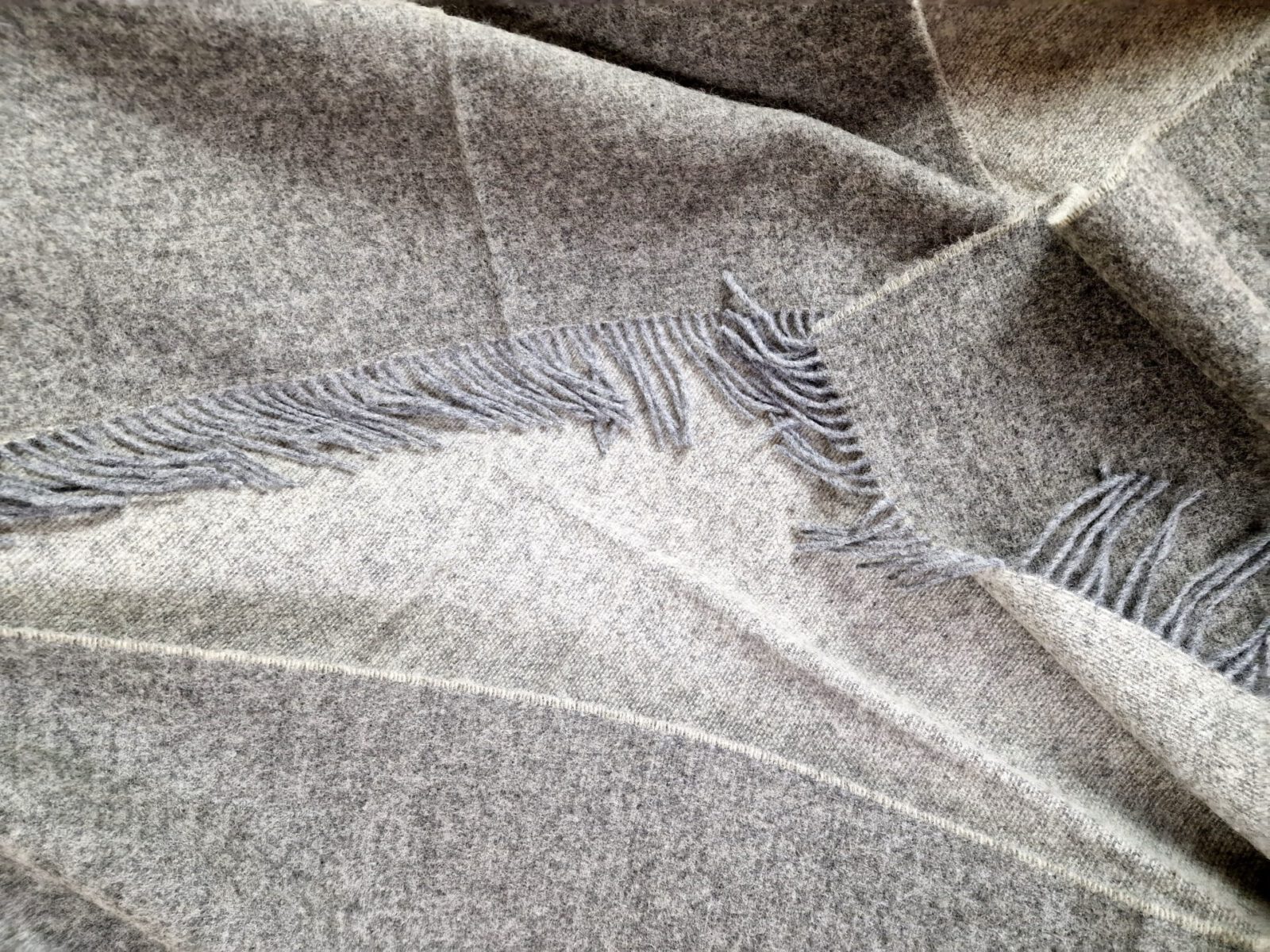 Wolldecken und Wollplaids