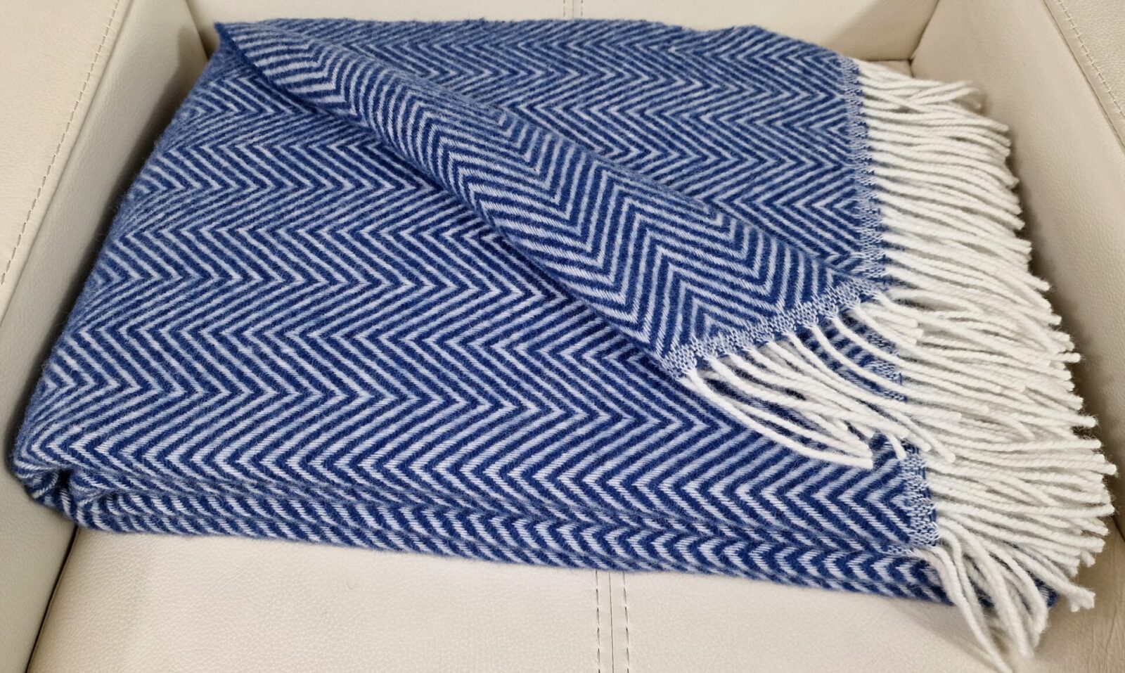 Wolldecken und Wollplaids