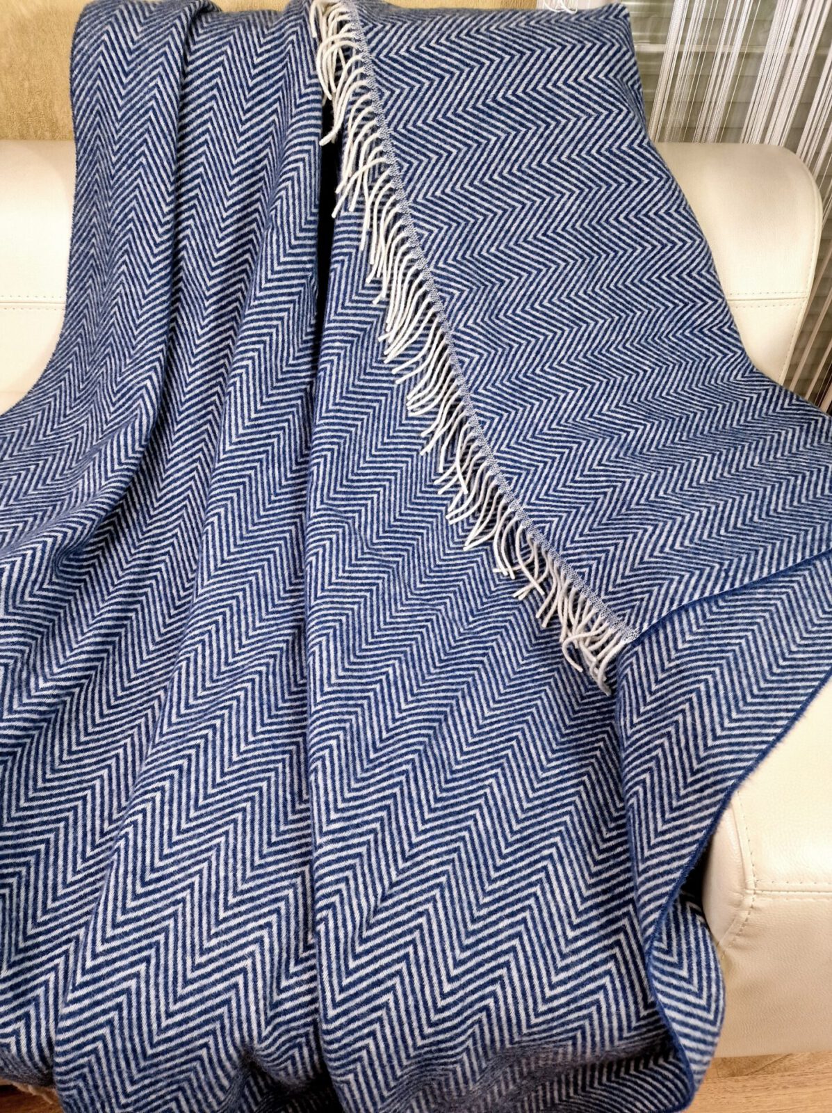 Wolldecken und Wollplaids