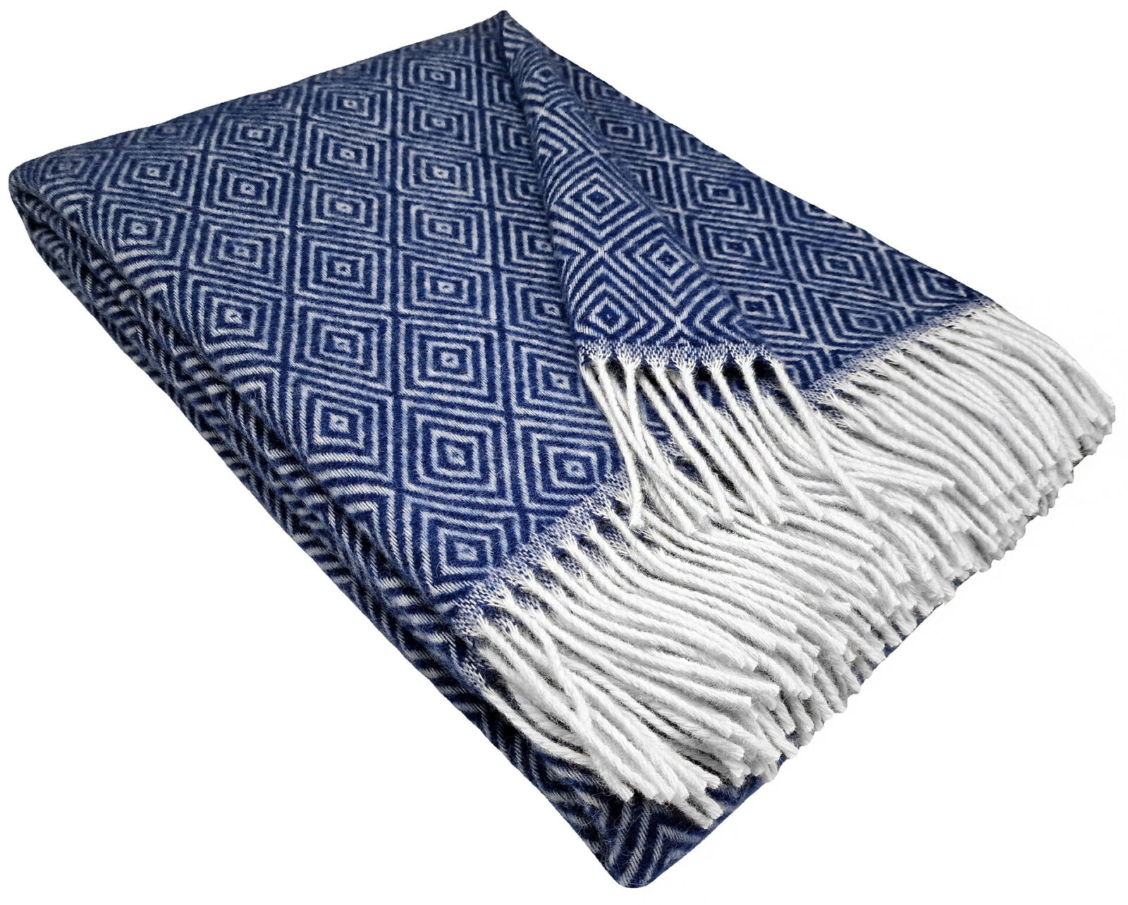 Wolldecken und Wollplaids