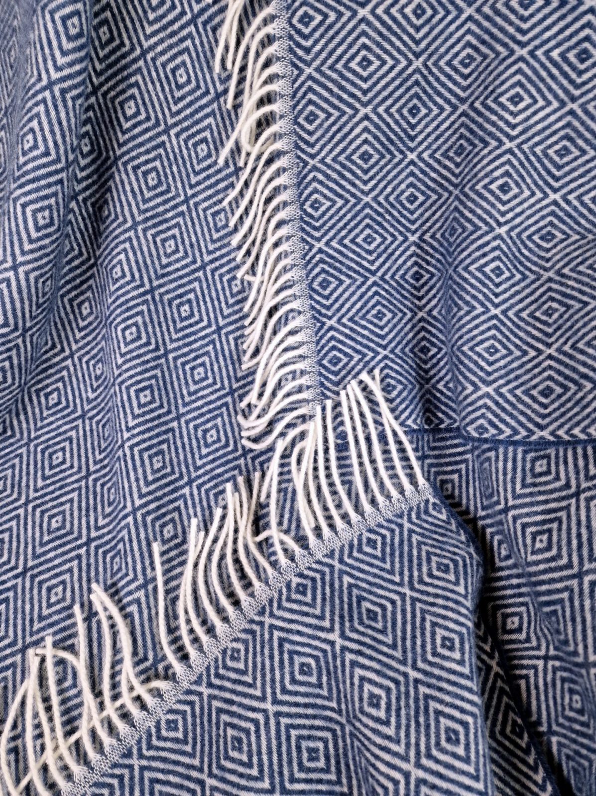 Wolldecken und Wollplaids