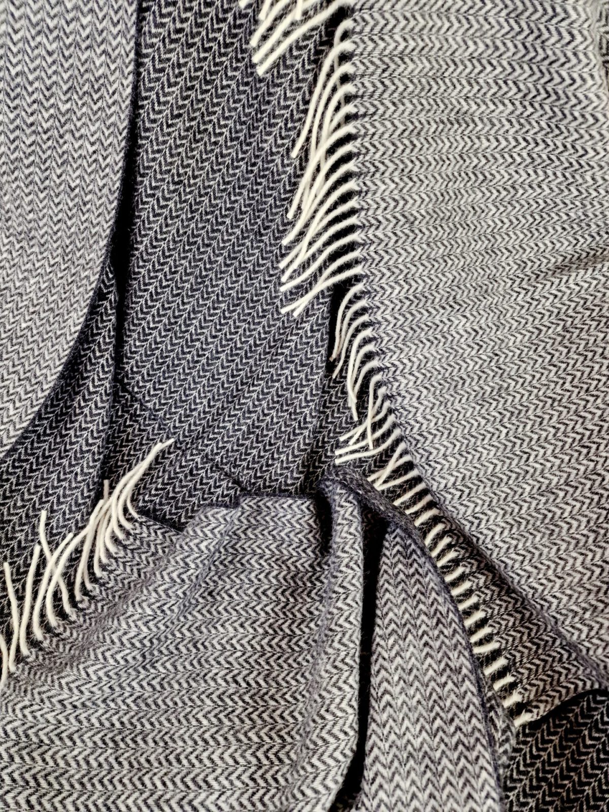 Wolldecken und Wollplaids